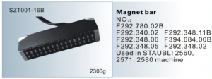 STAUBLI Magnet bar 2560 , 2571 , 2580