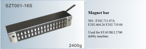 Nam châm hút Magnet bar NO. F292.711.07A , F292.464.26 , F292.719.08 Used for STAUBLI 2700 SZT001-16S