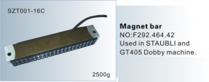 Nam châm hút STAUBLI GT405 Dobby NO. F292.464.42 Magnet bar SZT001-16C