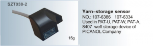 Yarn-storage sensor NO. 107-6386  107-6334 Used in PAT-U, PAT-W, PAT-A 8407 PICANOL SZT038-2